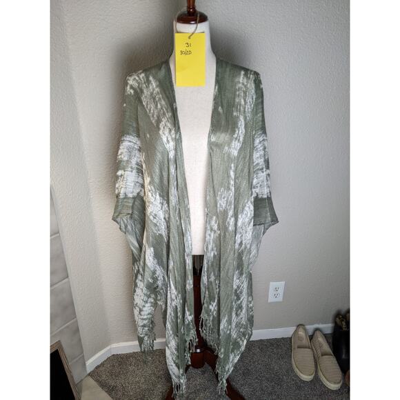 torrid Sweaters - #31 Women's Torrid Ruana Kimono Tie-Dye One Size